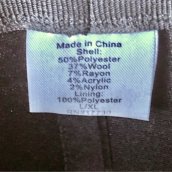 Dark gray pinstripe fedora - Picture 6 of 6